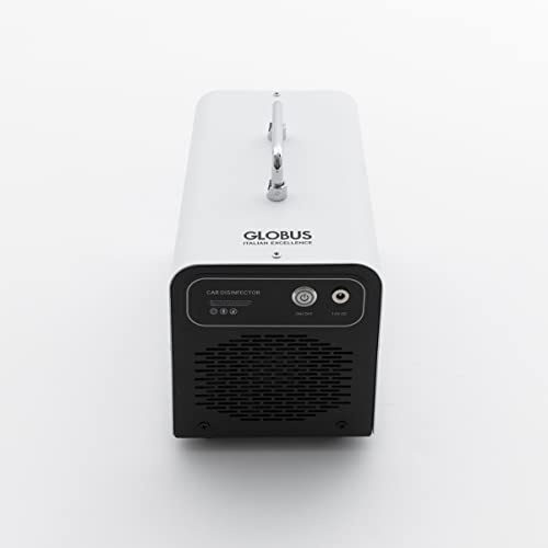 Globus | Ozonizador Sani-Care 3, Generador de Ozono e Iones Negativos | Desinfecta y purifica aire y superficies, elimina olores y polvos, para automóviles, furgonetas y autobuses