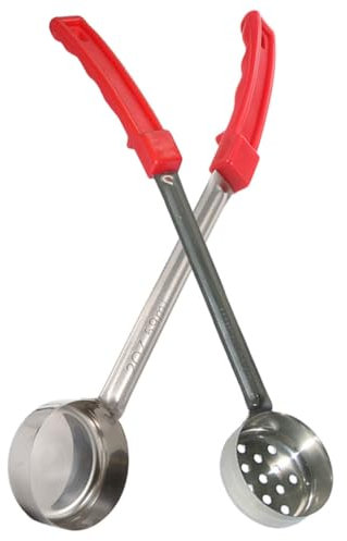 PRETYZOOM 2pièces Louche à Sauce Pour Pizza Lot De Acier Inoxydable Outil De Cuisine Polyvalent Pour Mélanger Et Distribuer La Sauce