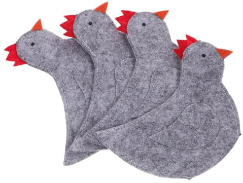 Mikinona Entzückende Küken-Eierhüllen 4 Stück Ostereierhüllen warmer Schutz für die Osterfeier