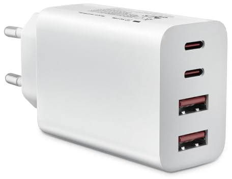 Chargeur USB C, Prise USBC 40W 4 Ports Chargeur Rapide i Phone, Adaptateur multizone PD 3.1A USB+typeC pour i Phone 16 15 14 13 12 11 Pro Max X XS XR 8 7 6S Plus Mini SE, iPad, Samsung Galaxy