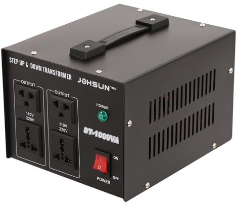 Trasformatore di tensione da 800 W, 110 V, 220 V, trasformatore per protezione da sovraccarico, convertitore step-up/giù, adattatore da viaggio per dispositivi elettronici ed elettrici