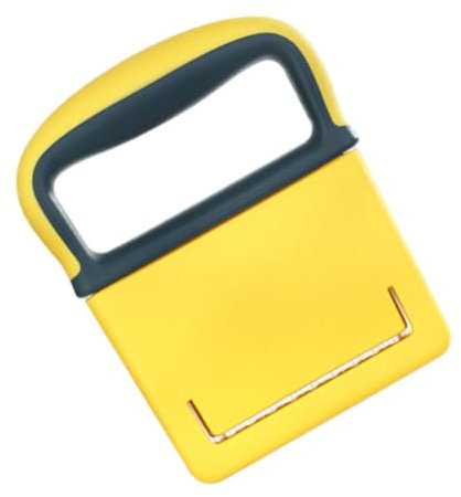 EXHUMKY Cortador De Patatas Fritas Cuchillo Para Cortar Frutas y Cebollas Mango Antideslizante Fácil De Usar