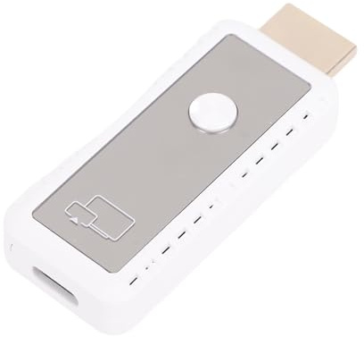 Denash 4K Decoding 1080p Salida HD Multimedia TV Receptor de Transmisor de Televisión, 2.4G 5G El Adaptador de Pantalla Inalámbrica Enchufe y Reproducción para la Transmisión de Video