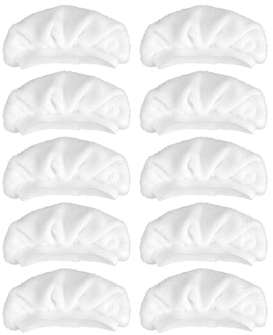 YNR Microfibra per Scopa a Vapore Tampone di Ricambio Lavabili Panno di Ricambio per Pulitore a Vapore Lavabile Compatibile con la Maggior Parte dei Pulitori Vapore