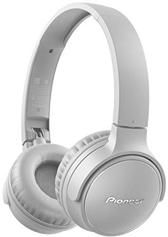 Pioneer S3 Wireless Cuffie Bluetooth 5.0, Sigillate Fino a 25 Ore di Utilizzo Taglia Unica Grigio