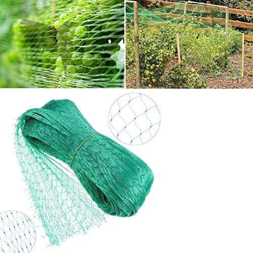 JKG® PREMIUM LARGE GARDEN MESH NETTING - Protect Fruit Veg Bean Strawberries Fruit bushes trees Seed beds cabbages birds potatoes protection pond anti butterfly insect 4 x 5m