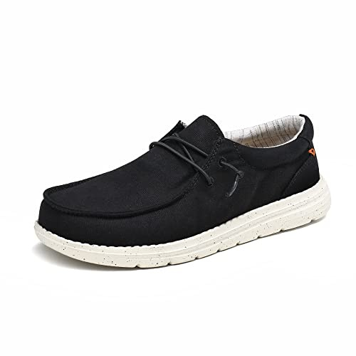 Bruno Marc Women’s Slip-on Loafers Casual Shoes,Size 11,Black,SBLS225W