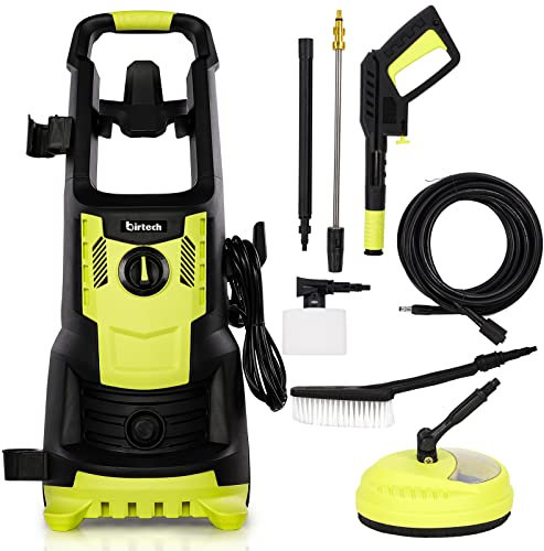 STREAM Pressure Washer, 2200W 165 Bar Jet Washer Power Washer with Adjustable Spray Nozzle, lectric Pressure Washer with Snow Foam for Patio/Garden/Yard/Cars/Fences/Driveways (2200W)