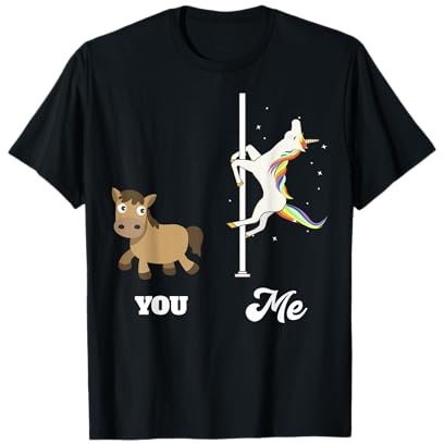 Pole Dance Like A Unicorn Geschenk T-Shirt für Horny Horses T-Shirt