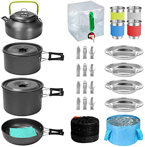 Aferzov casseroles et poêles camping | Ustensiles camping, cuisine camping, accessoires camping fournitures randonnée