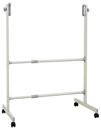 MAXHID Mobiler Ständer Auf Rädern, Für 91,4 X 61 cm Großes Whiteboard, Verstellbarer Ständer Für Whiteboard, Kreidetafel, Trocken Abwischbare Tafel