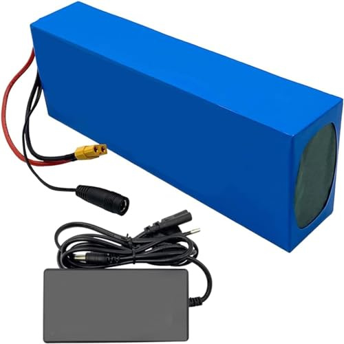 Fahrrad Li-Ionen-Akkupack 24V 29.4V 36V 48V 8AH 10AH 12AH 15AH 18AH 20AH 25AH 30AH wasserdichte PVC-Batterie, Wiederaufladbare Batterie Austauschbare Batterie Für 1000W Motor 24V29.4V10AH,XT60