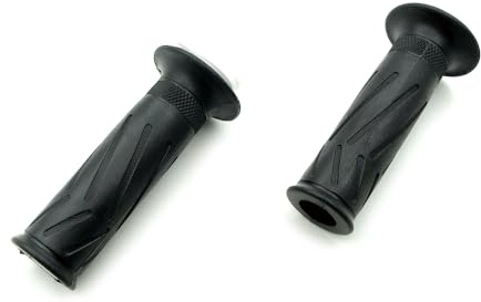 FCLDZZ Motorrad Lenkergriff Gummi für Yamaha YZF R1 R6 FZ6 FZ1 FZ8 XJ6 MT09 MT07 XJR400, 7/8 22MM Standard Hohllenker
