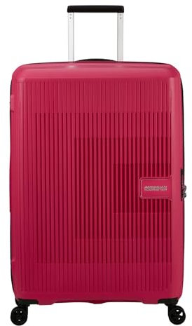 American Tourister Aerostep Spinner 77/28 EXP TSA Trolley Pink Flash
