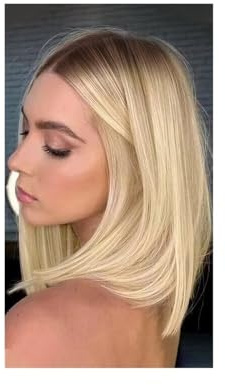 Haarteile aus Remy-Echthaar, Haarteile for Frauen, 150% Dichte, Seidenbasis, 3 Clip-in-Topper(Ombre Blonde)