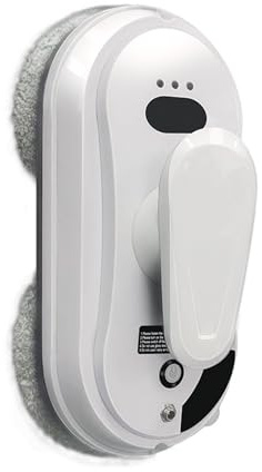 Electric Window Cleaner Robot with Ultrasonic Water Spray Smart Glass Cleaning Machine Remote Control Window Cleaning Device