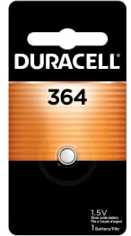Duracell d364bpk Watch/Elektronische Batterie, 1,5 Volt Silberoxid