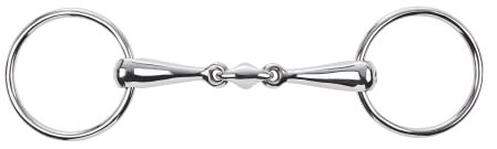 Wassertrense EDELSTAHL 16 mm, doppelt gebrochen