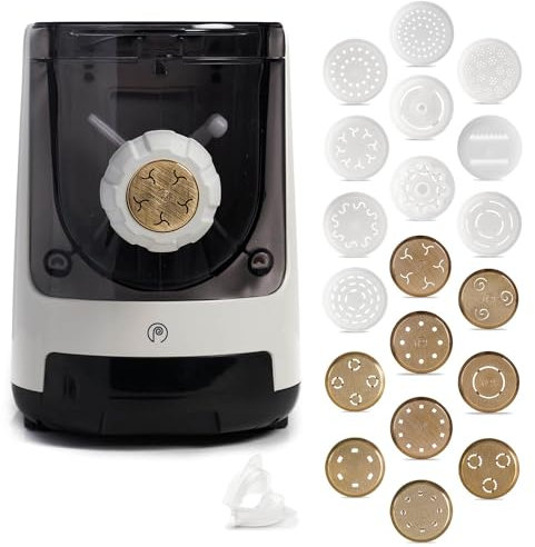 CLASSE ITALY PASTAIO Macchina per la Pasta MASTER EDITION 20 trafile di cui 9 in Bronzo. 5 ANNI GARANZIA ITALIA Pasta Maker con bilancia, 800g di pasta per ciclo