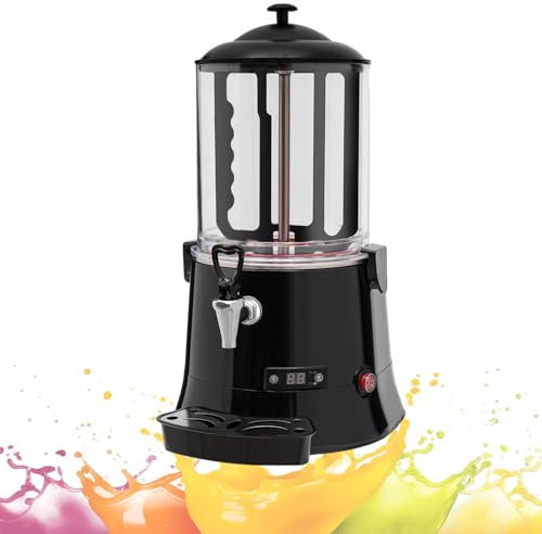 7 MáQuina Para Hacer Chocolate Caliente EléCtrica, Dispensador De Chocolate Caliente De Gran Capacidad, Acero Inoxidable MáQuina Para Calentar Chocolate De Acero, MáQuina Para Hacer Chocolate,220V