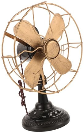 Ciieeo Ventilatormodell Im Antik-finish Retro-stil Heimdekoration Café-ornament Dekoration