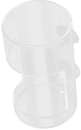 BESPORTBLE Aquarium Tank Fütterung Schüssel Acryl Fisch Feeder für Garnelen Keine-Werkzeuge Installation