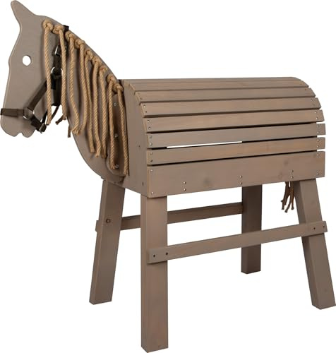 Small Foot Cavallo di Legno Grigio