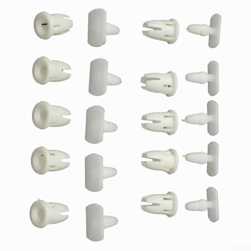 Seitenschweller und Einstiegsleisten Overlay Zierleisten Clips für Mercedes 10 Sets