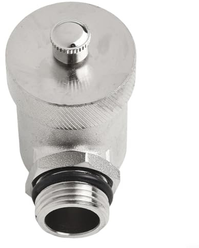 Yuanpgky Messing G1/2 Automatisches Entlüftungsventil mit Druckentlastungsfunktion für HVAC und Heizungsanlagen, Größe DN15, rostbeständige Konstruktion