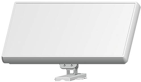 Selfsat H22D1+ 1 TV Teilnehmer SAT Flachantenne Flat + Profi Fensterdurchführung Full HD