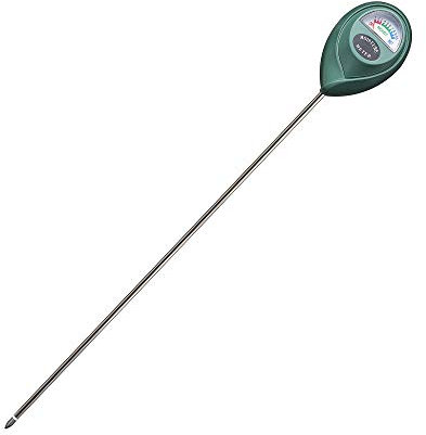 XLUX Misuratore di umidità del suolo a sonda lunga, sensore di indicatore del monitor dell'acqua, igrometro per piante in vaso di grandi dimensioni, fiori, giardinaggio, agricoltura