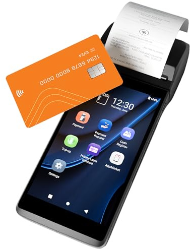 myPOS Terminal Pro Smart Card | Acepta pagos con tarjeta y sin contacto | Transacciones ultrarrápidas y potente impresora de recibos