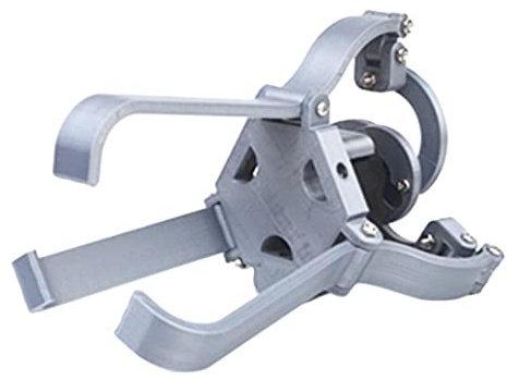 Xiaojikuaipao Metall Roboter Arm Mechanische Roboterklemme Silber Klaue Kit mit Servos Motor