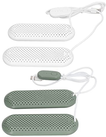 Sèche-chaussures USB Pour Usage Domestique - Fonction Désodorisante Et Minuterie - Idéal Pour les étudiants, les Dortoirs Et les Adultes(Blanc)