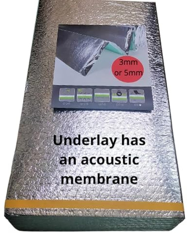 AlpinaAluPro - Underlay 3mm with Aluminum - 12m2 (129.16 sqft)