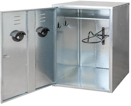 VOSS.farming Westernsattelschrank 75 x 75 x 106 cm für 1 Westernsattel extra breit verzinkt