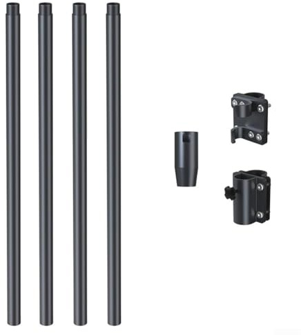 Flagpole Mount Kit For Starlink For GEN 2 Designed For RV And Camping Use Featuring Quick Assembly And Adjustable Spacers