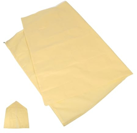 Anneome Protection Antigel pour Plantes D'extérieur avec Fermeture Éclair et Cordon de Serrage, Toile Hivernage Beige 180 X 240 Cm, Couverture Résistante aux Intempéries pour Arbustes