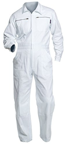 Charlie Barato® Maleroverall - waschfester Overall, robuster Arbeitsanzug weiß