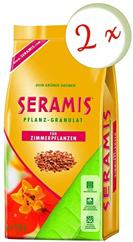 Oleander Hof® Spar Set: 2X Seramis Plant Granulate for House Plants – 15 Litre + Free Oleander Yard Flyer
