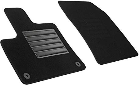 MDM SP-7868 Velours Autoteppich für Opel Combo, Peugeot Partner, Citroën Berlingo, Toyota Proace City 2018, black