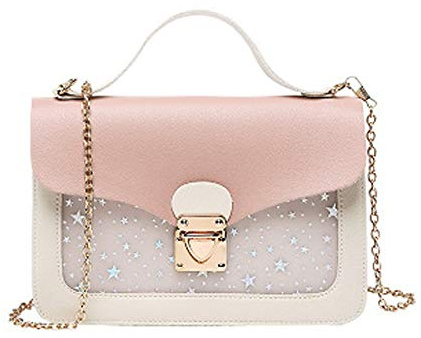 Umhängetasche Klein Damen Schultertasche Handy Umhängetasche Handytaschen Geldbörse Handtaschen Mode Shoulder Bag Crossbody Tasche für Damen Frauen Mädchen Kinder(Rosa Damen Kleine Umhängetasche)