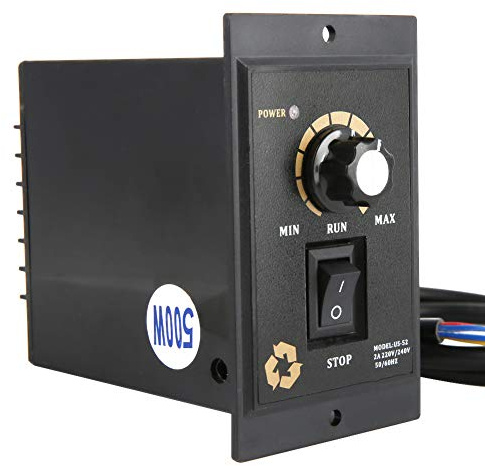 Weikeya Contrôleur de Vitesse Moteur 90 1400R,AC220V 50 / 60Hz US 52 300W; 400W; Régulateur de Tension 500W Plastique fabriqué, Autre automatisation Industrielle