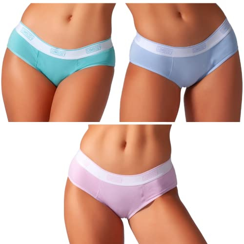 Bambody Period Pants for Women - Period Underwear for Teenage Girls - Leakproof, Absorbent, Comfortable, Breathable (Absorbent Hipster)