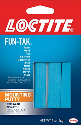 Loctite 1865809 60. fun-tak Montage Putty Taben, blau
