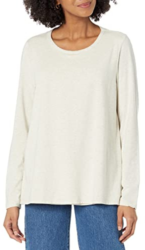 Amazon Essentials T-shirt d'allaitement Femme, Avoine Chiné, L