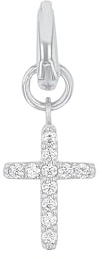 Amor Charm 925 Sterling Silber, Damen, Charms, mit Zirkonia synth., Kommt in Schmuck Geschenk Box