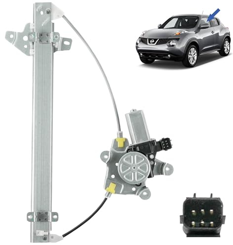 STARKIT PERFORMANCE Leve vitre compatible pour Juke 1 (2010-2019) AVEC MOTEUR CONFORT. AVANT GAUCHE (côté conducteur). 807211KA0A, 807211KA0C, 80731JX30B, 80731JX30C