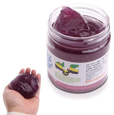 lafomukea Gel detergente per auto per interni, gel per la pulizia della tastiera, gadget per auto, kit di pulizia per laptop, gel detergente, detergente universale per la polvere
