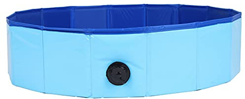 Piscina para Mascotas Plegable Bañador Portátil para Perros Y Gatos Pequeños Uso En Interior O Exterior Fácil De Almacenar Y Transportar Diseño Resistente Y Duradero